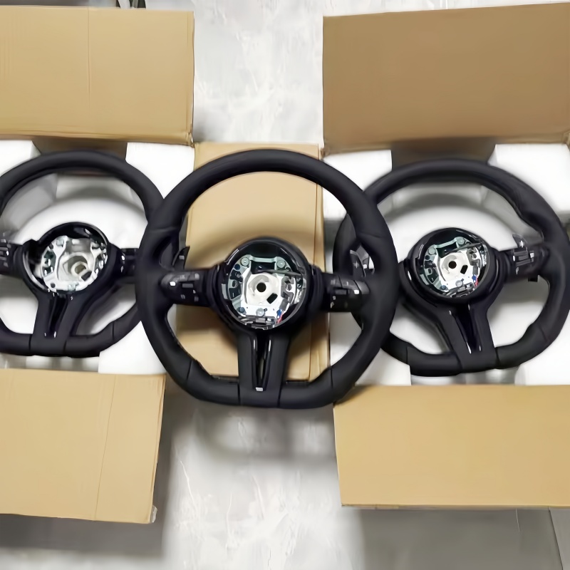 Car Accessories Inside - Car Steering Wheel Leather For BMW