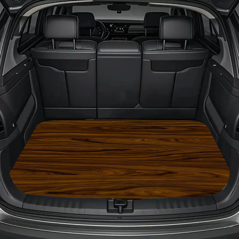 Car Accessories Must Have - 1pc Car Trunk Mat With Printed
