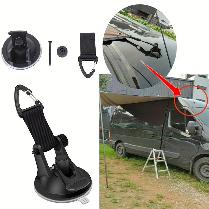 Car Accessories Inside - 4Pcs Motorhomes Car Suction Cup Anchor