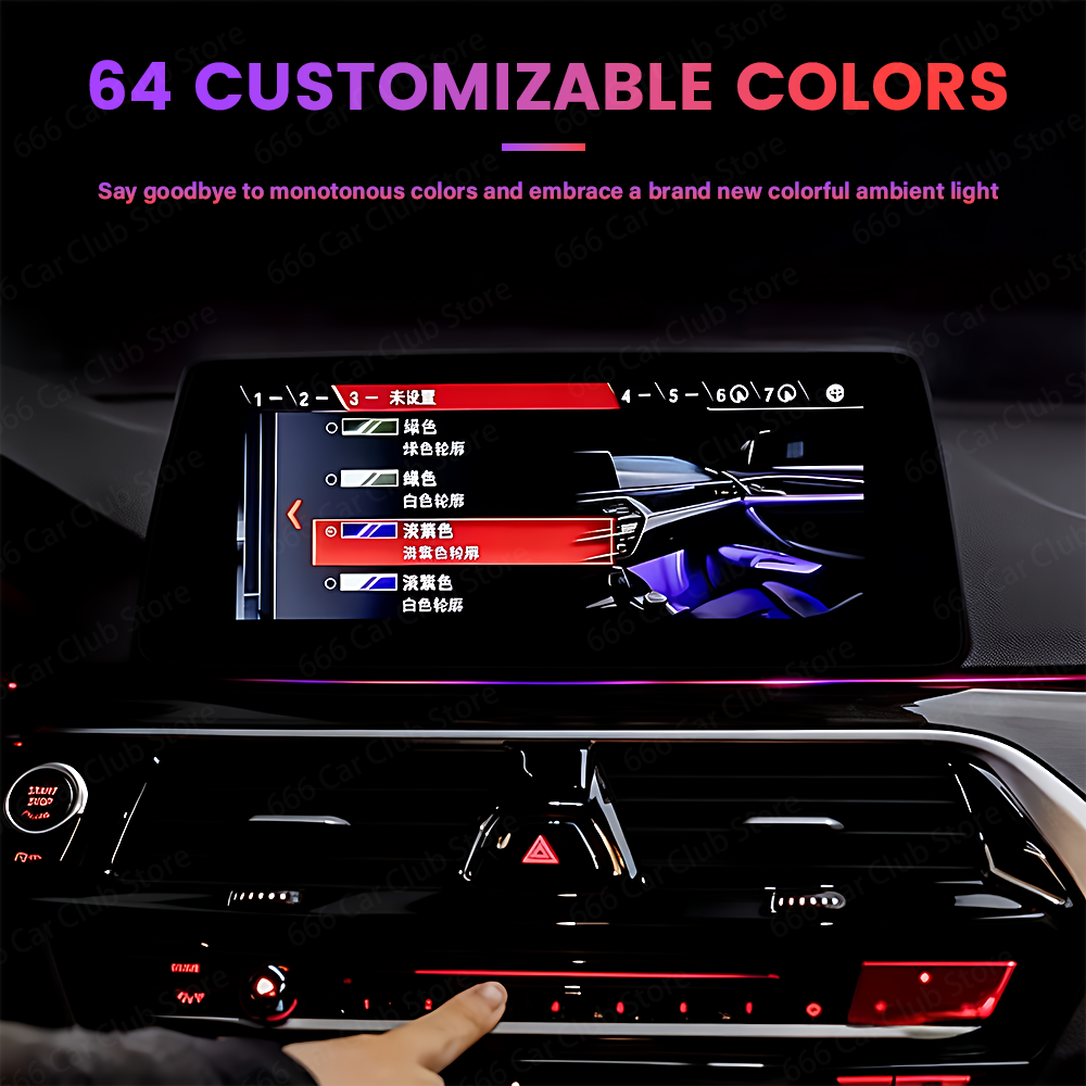 Upgrade 11 Colors to 64 Colors - Led Interior Ambient Light review and price