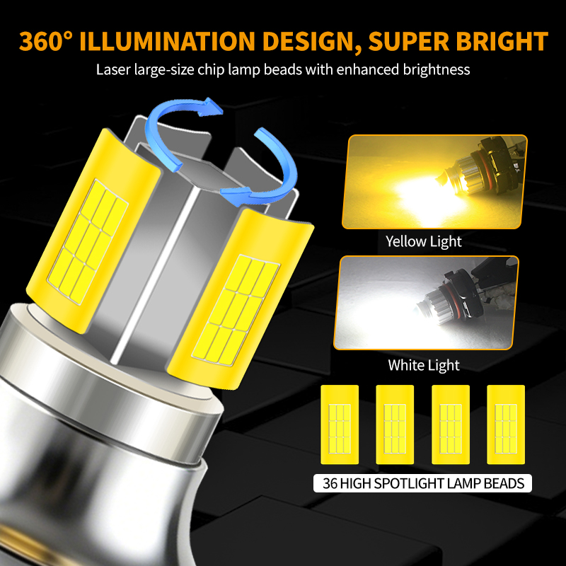2PCS LED Car Front Fog Light B - Car Accessories Xl review and price
