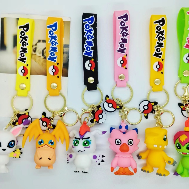 Digimon Keychain, 3D Model Key - Car Accessories In Japan review and price