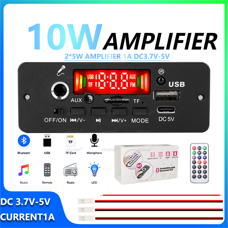 10W Complete Bluetooth 5.0 Amp - Car Accessories Online review and price