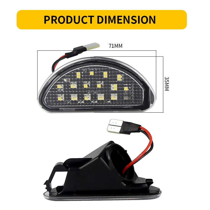 2pcs 15 SMD LED Car Licence Nu - Car Accessories Low Price review and price