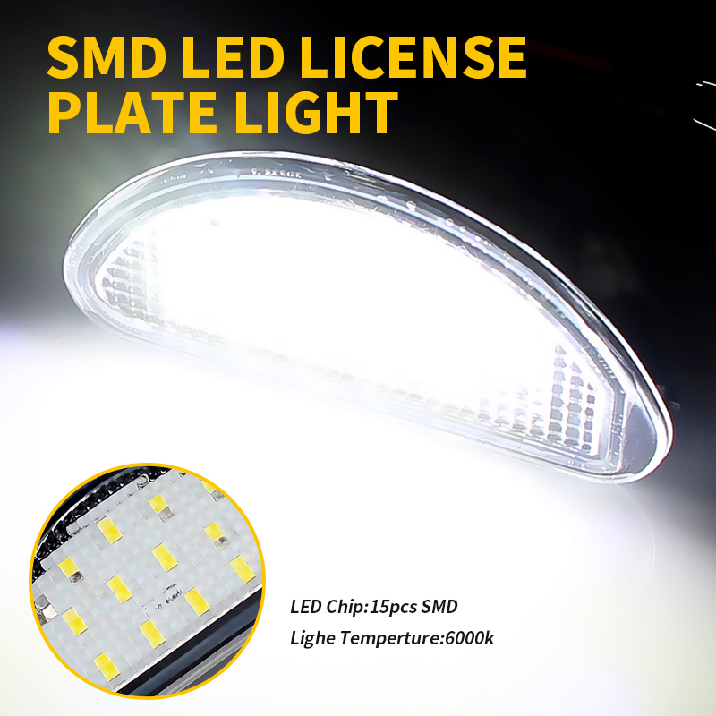 2pcs 15 SMD LED Car Licence Nu - Car Accessories Low Price review and price