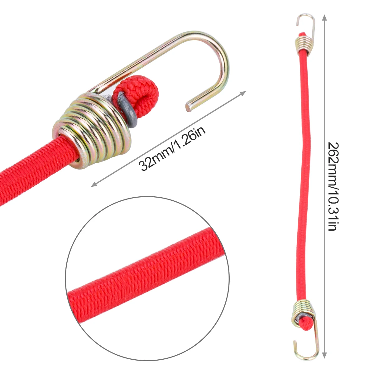Bungee Cords 5/10Pcs w/ Hooks  - Car Accessories Roof Rack review and price