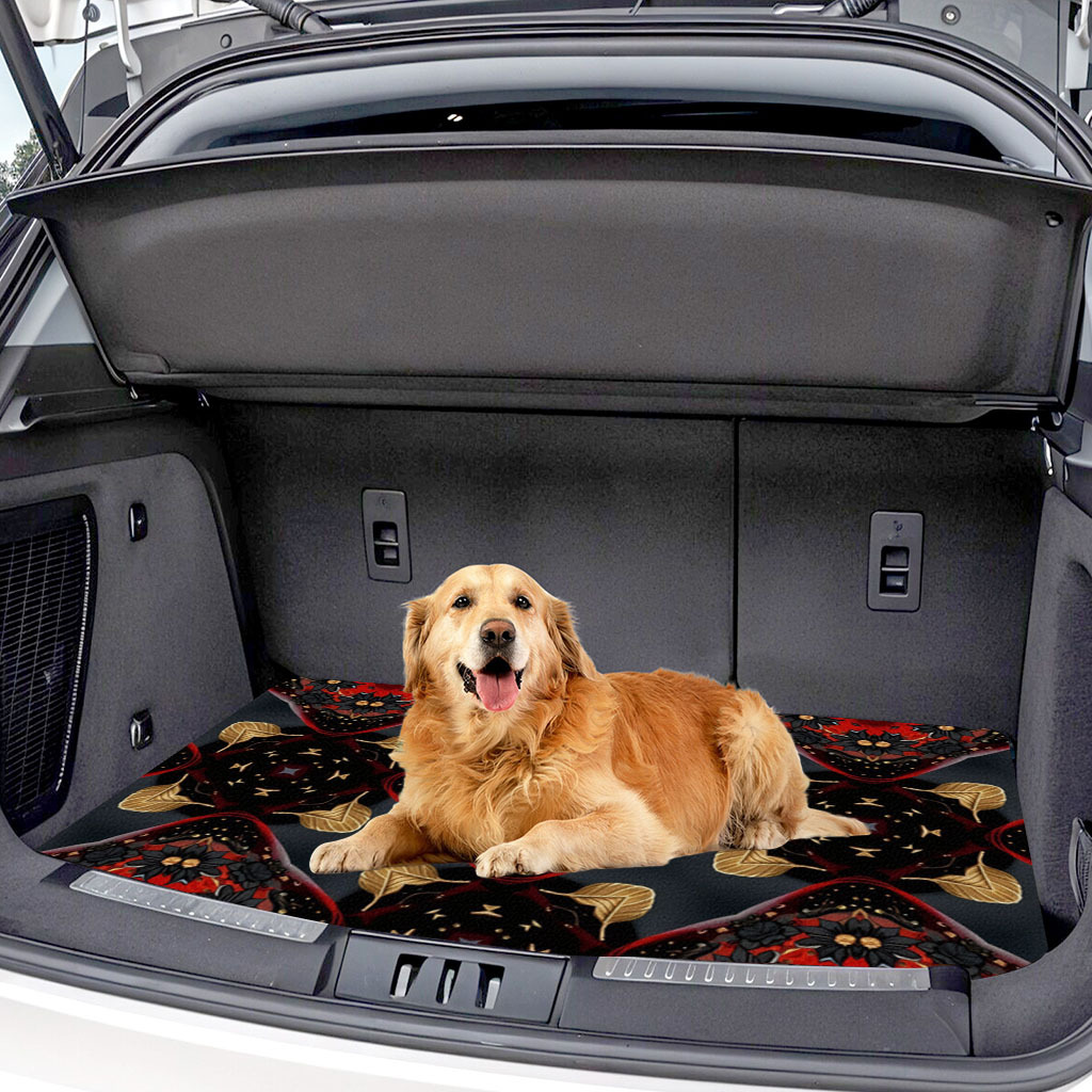 1pc Car Trunk Mat With Printed - Car Accessories Must Have review and price
